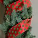 Northlight Seasonal Shimmering Red & Green Polka Dot Christmas Wired Craft Ribbon 2.5" x 10 Yards Wood in Brown/Red | Wayfair 32620105