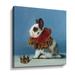 Winston Porter Queen of Hearts - Graphic Art on Canvas in Blue/Red | 24 H x 24 W x 2 D in | Wayfair 4566B125143E49ACAC59752E85FBA63A