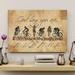 Trinx Cycling - God Says You Are Gallery Wrapped Canvas - Sports Motivational Illustration Decor, Dark Blue & Brown Home Decor Canvas | Wayfair
