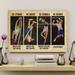 Winston Porter High Jump & Pole Vault - Be Badass Everyday Gallery Wrapped Canvas - Sports Motivational Illustration Decor | Wayfair