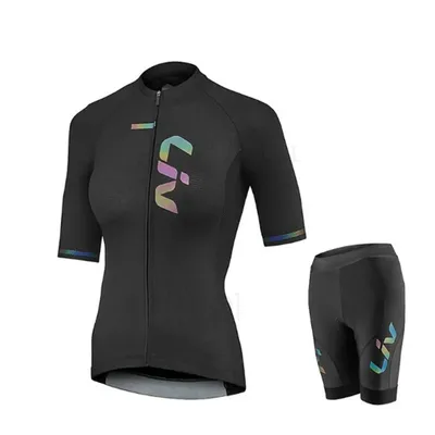 LIV-Ensemble de cyclisme pour femme vêtements de vélo VTT maillot de course vêtements de vélo