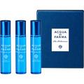 Acqua di Parma Unisexdüfte Blu Mediterraneo Geschenkset Eau de Toilette Spray Arancia di Capri 12 ml + Eau de Toilette Spray Fico di Amalfi 12 ml + Eau de Toilette Spray Mirto die Panarea 12 ml