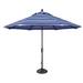 SimplyShade Catalina 11' Octagon Push Button Tilt Umbrella, Black Frame Finish