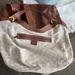 Gucci Bags | Authentic Vintage Gucci Hand Bag | Color: Brown/Cream | Size: Medium