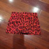 Kate Spade Bottoms | Kate Spade Animal Print Skirt 6m | Color: Brown/Red | Size: 6mb