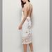 Free People Dresses | Free People Bali Wild World Embroidered Dress | Color: Brown/White | Size: S