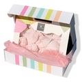 Organic Cotton Baby Clothes Gift Set in Pink for 0-3 Months