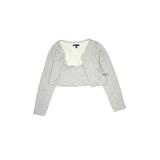 Gap Kids Outlet Cardigan Sweater: Gray Tops - Size 8