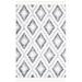 White 36 x 1.97 in Indoor Area Rug - Union Rustic Aidaliz Southwestern Ivory/Gray Area Rug Polypropylene | 36 W x 1.97 D in | Wayfair