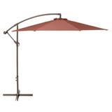 Duck Covers Weekend 10 Feet Patio Cantilever Umbrella, Base Included