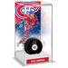 Cole Caufield Montreal Canadiens Autographed Puck with Deluxe Tall Hockey Case