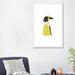 East Urban Home African American School Girl by Lou Lou Art Studio - Print Paper/Metal in Black/Brown/Green | 32 H x 24 W x 1 D in | Wayfair