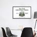 East Urban Home Christmas Tree Farm by House Fenway - Textual Art Canvas/Metal in Green/White | 26 H x 40 W x 1.5 D in | Wayfair