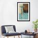 East Urban Home Oxido on Teal I by Patricia Pinto - Painting Print Paper/Metal in Blue/Brown/Green | 32 H x 24 W x 1 D in | Wayfair