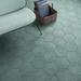 Bond Tile Dash 8.5 in. x 9.84 in. Matte Hexagon Porcelain Floor & Wall Tile (12.66 Sq. Ft./Case) Porcelain in Green | Wayfair EXT3RD107120
