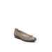 Women's Impact Wedge Flat by LifeStride in Taupe (Size 6 1/2 M)