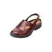 Extra Wide Width Women's The Mariam Sling by Comfortview in Dark Berry (Size 8 1/2 WW)