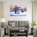 The Holiday Aisle® Gonna Be in Trouble by Jack Sorenson - Wrapped Canvas Painting Metal in Brown/Red/White | 32 H x 48 W x 1.25 D in | Wayfair
