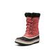 Sorel Winter Carnival Waterproof Women's Winter Boots, Red (Rose Dust x Black), 5.5 UK
