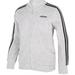 Adidas Jackets & Coats | Adidas Zip Up Velour Bomber Track Jacket Gray | Color: Black/Gray | Size: Lg