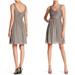 J. Crew Dresses | J. Crew Silk Chiffon Heidi Dress, Size 0 Petite | Color: Gray | Size: 0p