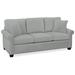 Braxton Culler Park Lane 55" Rolled Arm Sofa Bed w/ Reversible Cushions in Blue/Black | 36 H x 81 W x 37 D in | Wayfair 759-015/INN/0805-54/BLACK