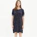 Madewell Dresses | Madewell Navy Knit Short Sleeve Dress | Color: Black/Blue | Size: Xs