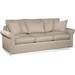 Braxton Culler Park Lane 81" Rolled Arm Sofa w/ Reversible Cushions in White/Brown | 36 H x 81 W x 37 D in | Wayfair 759-011/0884-93/FROSTWHITE
