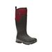 Muck Boots Arctic Ice Grip A.T. Tall Boots - Women's Black/Maroon 10 ASVTA-600-RED-100