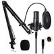 MAONO XLR Condenser Microphone Set AU-PM320S Professional Cardioid Vocal Studio Recording Mic for Streaming, Voice Over, ASMR, Home-studio