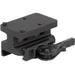 American Defense Manufacturing Trijicon RMR Lightweight QD Mount Titanium Lever Co-Witness Mount Height Black AD-RMR-LW-10-TL