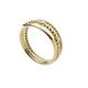 Fossil Ring Für Frauen Vintage Iconic, Höhe: 7,4mm Gold-Edelstahl-Ring, JF03801710