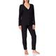 ESPRIT Women's Soft Stripes Nw Cve Pyjama Lslv_lg Pajama Set, 001, M