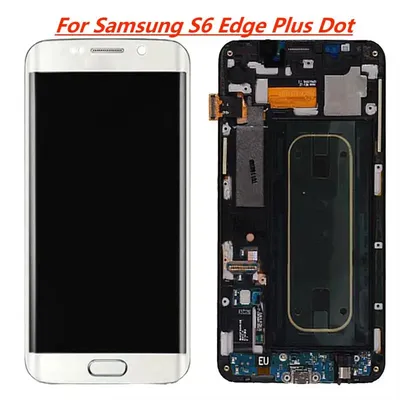 Pour Samsung Dock Edge Plus G928F Affichage Avec Cadre Super AMOLED Avec Point 5.7 "SM-G928F LCD