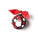 Coton Colors Ho Ho Ho Santa Ball Ornament Glass in Green/Red | 6 H x 6 W x 6 D in | Wayfair CHMAS-HSNTA-B