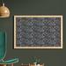 East Urban Home Ambesonne Paisley Wall Art w/ Frame, Oriental Themed Pattern w/ Traditional Elements Lace Like Design | Wayfair