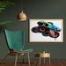 East Urban Home Ambesonne Cars Wall Art w/ Frame, Cartoon Monster Truck Cool Vehicle Modified To The Perfection Colorful Design | Wayfair