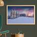 East Urban Home Ambesonne Winter Wall Art w/ Frame, Idyllic Panorama Of Winter Sunrise In Snow Covered Mountains Serenity Freshness | Wayfair