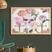 East Urban Home Ambesonne Skull Wall Art w/ Frame, Nautical Anchor w/ Victorian Roses Peonies Vintage Art Design Print | Wayfair