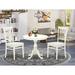 Alcott Hill® Karma 2 - Person Rubberwood Solid Wood Dining Set Wood in White | Wayfair EA17BFF9CDA640D593616B0E997EA97A