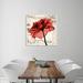 Red Barrel Studio® "Red Rose Love" Gallery Wrapped Canvas By Albert Koetsier Canvas | 24 H x 24 W x 1.5 D in | Wayfair