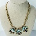 J. Crew Jewelry | J. Crew Statement Necklace | Color: Black/Blue | Size: Os