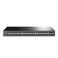TP-Link JetStream 48-Port Gigabit L2 Managed Switch with 4 SFP Slots, L2/L3/L4 QoS and IGMP snooping with Standalone Management, Centralized Management, Fanless, Rack Mountable (SG3452)