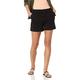 Amazon Essentials Damen Mittelhohe, schmal geschnittene, khakifarbene Shorts mit 13 cm Schrittlänge (erhältlich in gerader und kurviger Passform), Schwarz, 48