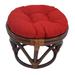 18-inch Round Indoor/Outdoor Footstool Cushion (Cushion Only) - 18 x 18