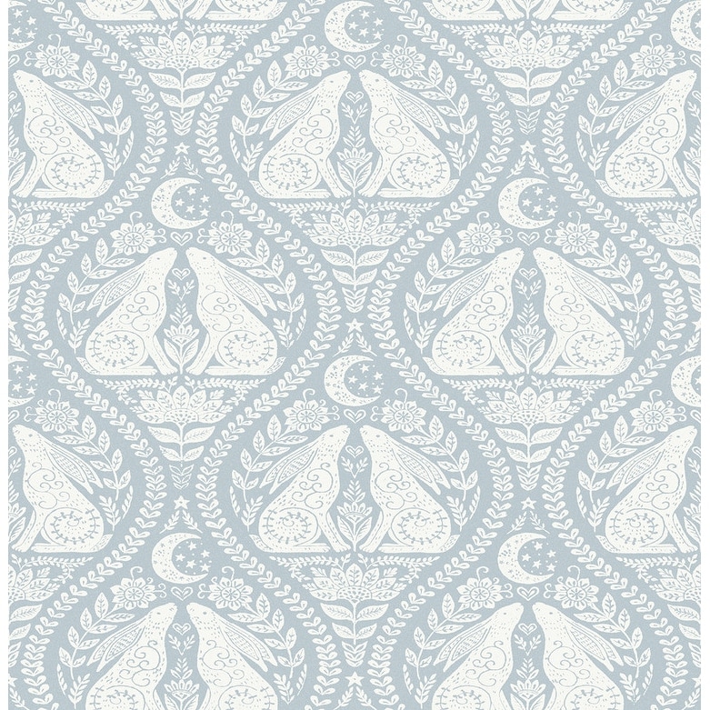 NuWallpaper Blue Moon Peel & Stick Wallpaper