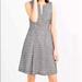 J. Crew Dresses | Jcrew Ivory/Black Eyelet Fit & Flare A-Line Dress | Color: Black/Cream | Size: 4