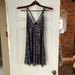 Free People Dresses | Free People - Gold Rush Slip Dress | Color: Black | Size: S