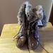 Michael Kors Shoes | Fur Trimmed Michael Kors Boots! | Color: Brown | Size: 8.5