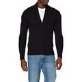 Schott NYC Men's Pllance3 Pullover Sweater, Black, XXX-Large